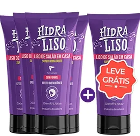 Melhor oferta Hidraliso liso de salão em casa - 5 unidades